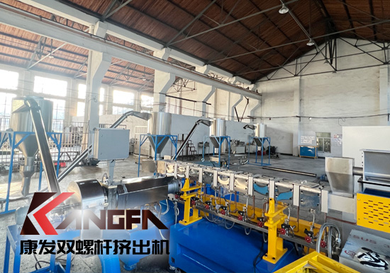 雙螺桿造粒機清潔方式——樹脂、水洗、火烤方法